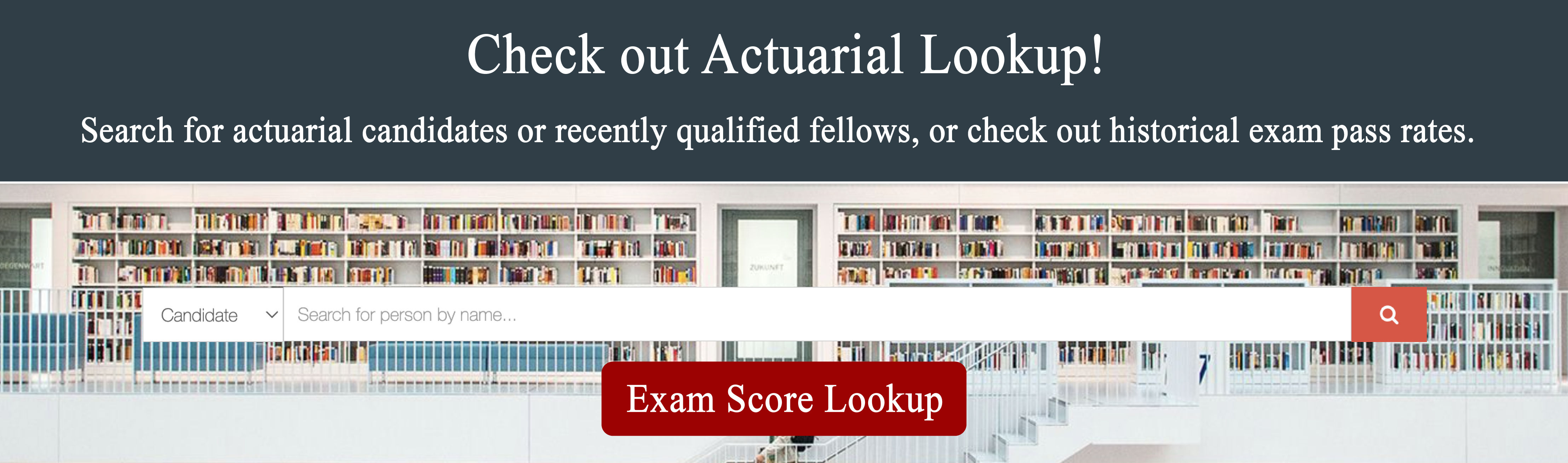 Actuarial Lookup